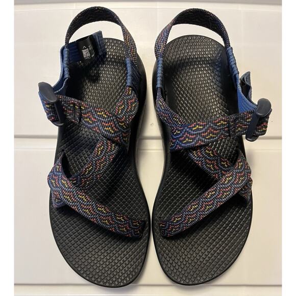 Chaco Z/1 Adjustable Strap Classic Sandal Women's 7 Bloop Navy Spice Outdoors - Picture 2 of 9